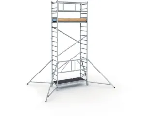 klapsteiger,platform BxD 1800x720mm,steiger H 3,55m,aluminium - 2