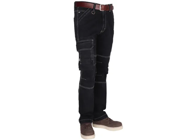 Crosshatch Toolbox BS-Professional jeans, zwart, maat 28/30, per stuk