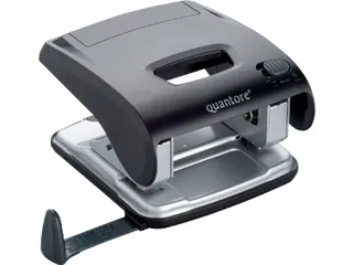 Perforator Quantore luxe 2-gaats 20vel zwart - 1