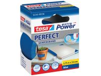 Plakband Tesa textiel 38mmx2.75m blauw