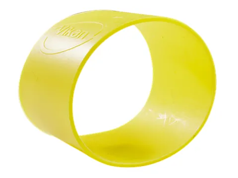 Hygiene rubber band, geel, 40mm, secundaire kleurcodering