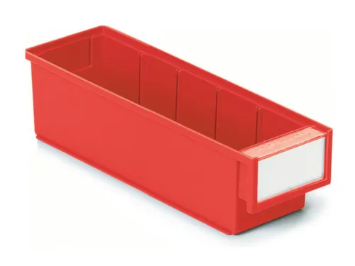 stellingbak,HxBxD 82x92x300mm,PP,rood
