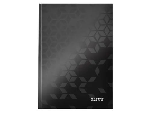 Notitieboek Leitz WOW A5 lijn zwart