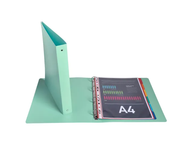 Classeur 4 anneaux 30mm polypropylène recyclé Ellipse - A4 Maxi - Co