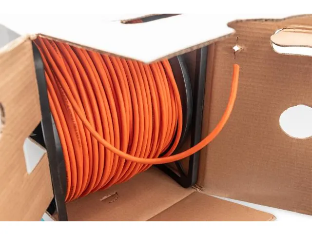 CAT 7 S-FTP installatiekabel 1200 MHz Dca AWG 23/1.250 m Box Sx Oranje