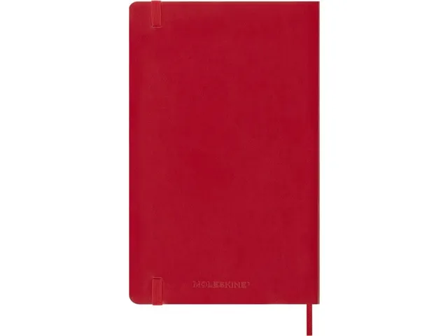 Agenda 2027 Moleskine 12M Weekly 7dag/1pagina large sc scarlet red