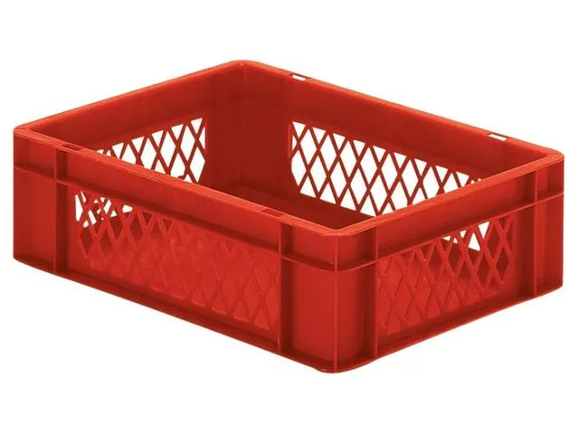 Euronorm-Stapelbak 10l H X L X B 120x400x300mm Rood