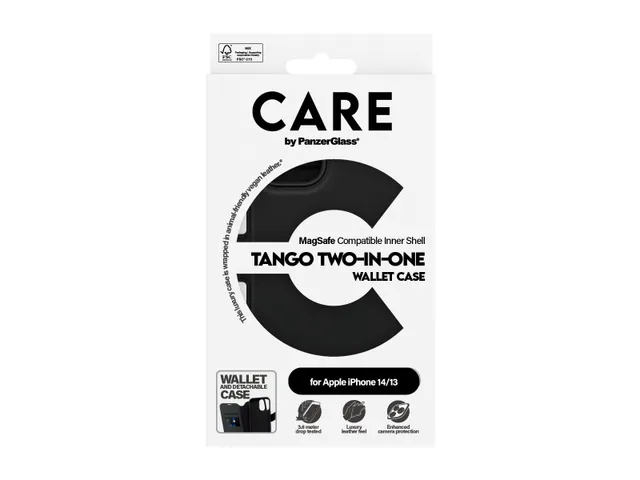 PanzerGlass CARE by Feature Case Tango Two-in-One Wallet w. MagSafe