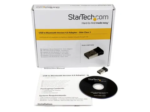 Mini Usb Bluetooth 4.0-adapter 50m Klasse 1 Edr Draadloze Dongle