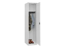 locker,HxBxD 1850x400x500mm,1vak,vak B 400mm,cil.-slot,staand op vloer