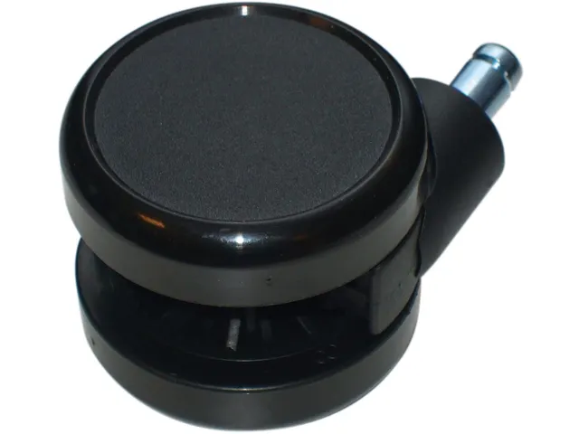 Harde wielen t.b.v. zachte vloer / tapijt voor bureaustoel 5 stuks