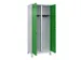 locker voor scheiding van kleding,HxBxD 1950x800x500mm,2vak