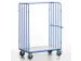 chariot de transport de colis,force 600kg,plateau Lxl 1200x800mm
