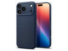 Liquid Air Apple iPhone 17 Pro Max Hoesje Back Cover Blauw