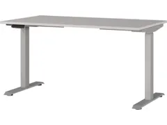 Elektrisch ihv bureau,HxBxD 720-1200x1400x800mm,blad decor kasjmier