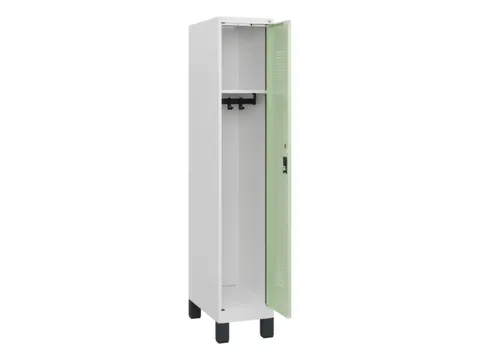 schoollocker,HxBxD 1630x300x500mm,1vak,vak B 300mm,cil.-slot,voeten