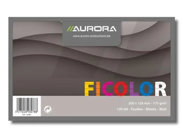 Aurora Gekleurde Systeemkaarten Ficolor 125x200