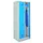 locker,HxBxD 1850x600x500mm,2vak,vak B 300mm,RAL7035,front RAL6011