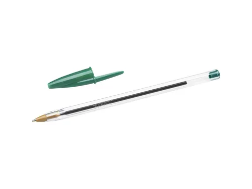 Balpen Bic Cristal medium groen