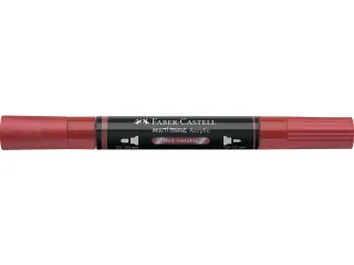Acrylmarker Faber-Castell Multimark 296 red metallic - 4