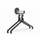 Magnetische Garderobe Draagvermogen 12kg Per Hanger 300x450x160mm