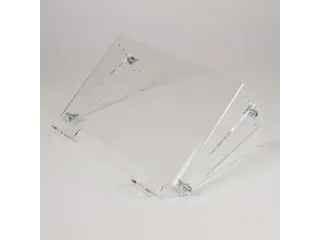 Neomounts Notebookverhoger Acryl transparant Tot 22 Inch - 1