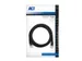 Kabel ACT CAT6 Network koper 0.9 meter zwart
