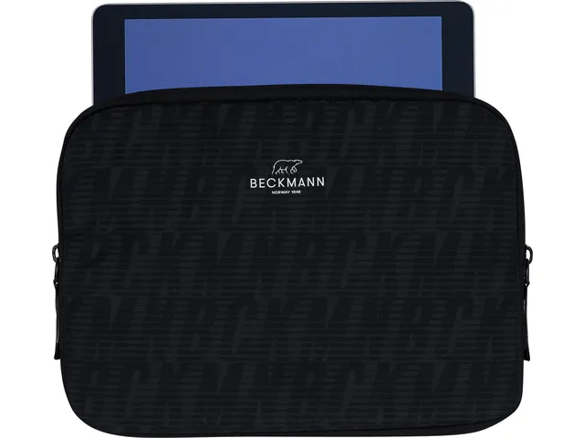 Laptophoes Beckmann 24x35x2cm Black Bold