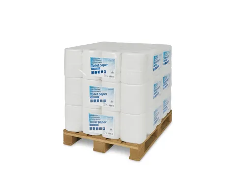 Toiletpapier 3-laags 250vel 56 Rol Wit Pallet