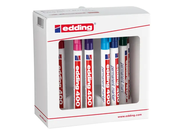 Viltstift edding 400 rond 1mm assorti