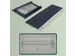 Leitz Stoffen Compacte Hot Desking Opbergtas met deksel grijs
