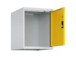 opzetkast,v. locker,1vak.,vak B 400mm,HxBxD 500x400x500mm,cilinderslot