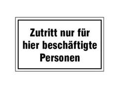 aanwijzingsbord,Toegang uitsluitend voor bevoegde personen