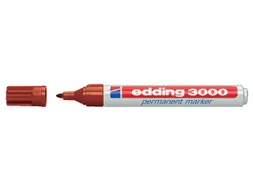 Viltstift edding 3000 rond bruin 1.5-3mm