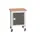 werkbank,verrijdbaar,HxBxD 930x700x600mm,multiplexblad