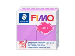 Boetseerklei Fimo soft 57 gram lavendel