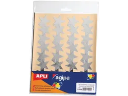 Metallic Stickers Blister Met 128 Stuks Goud En Zilver