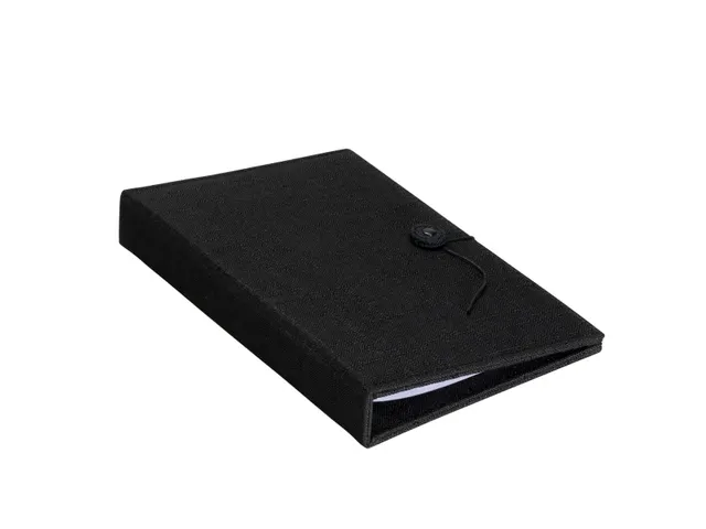 Europel Menumap Linnen A5 6 Tassen Zwart