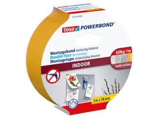 Powerbond Tesa 55742 montagetape indoor 38mmx5m - 1