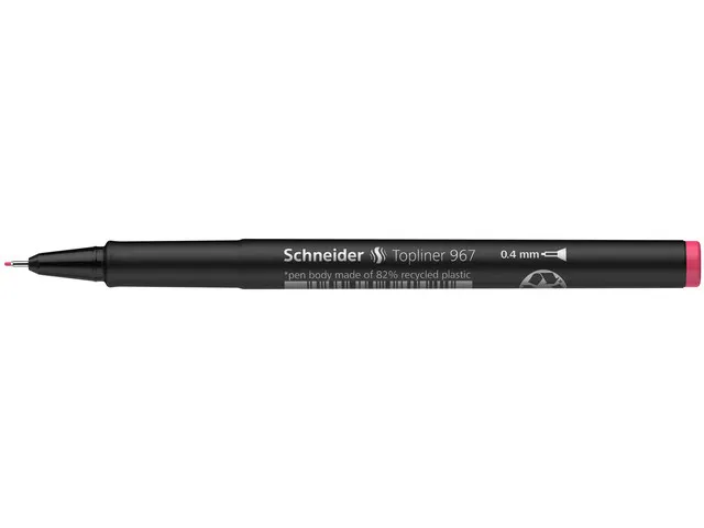 fineliner Schneider Topliner 967 0.4mm roze