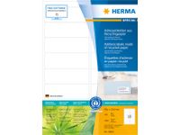 Etiket Herma Recycling 10825 99.1x33.8mm Wit 1600 stuks
