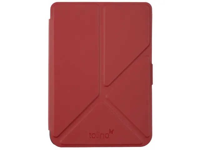 E-reader beschermhoes Tolino Shine Origami rood