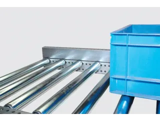 Zijwaartse geleiding,bochten,v. rollenbaan,beide zijden,U-profiel - 1