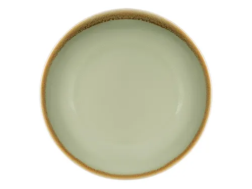Bord Olympia Kiln coupe 23cm 6 stuks mosgroen