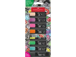 Markeerstiften Faber-Castell 46 Graffiti 8 stuks in karton etui