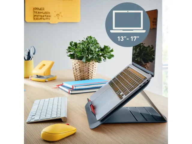 Laptopstandaard Leitz Ergo Cosy grijs