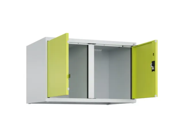 opzetkast,v. locker voor scheiding van kleding,2vak.,vak B 400mm