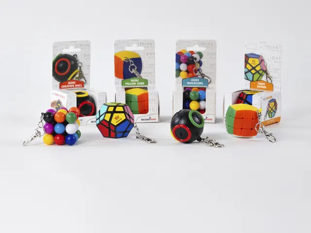 Meffert mini keychain puzzel display 20 stuks