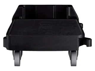 Onderstel Rubbermaid Slim Jim zwart - 3