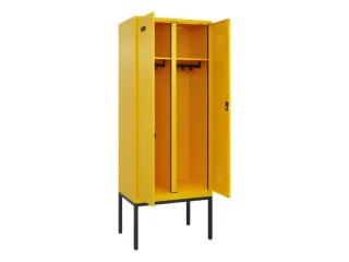 locker voor scheiding van kleding,HxBxD 2120x800x500mm,2vak - 1